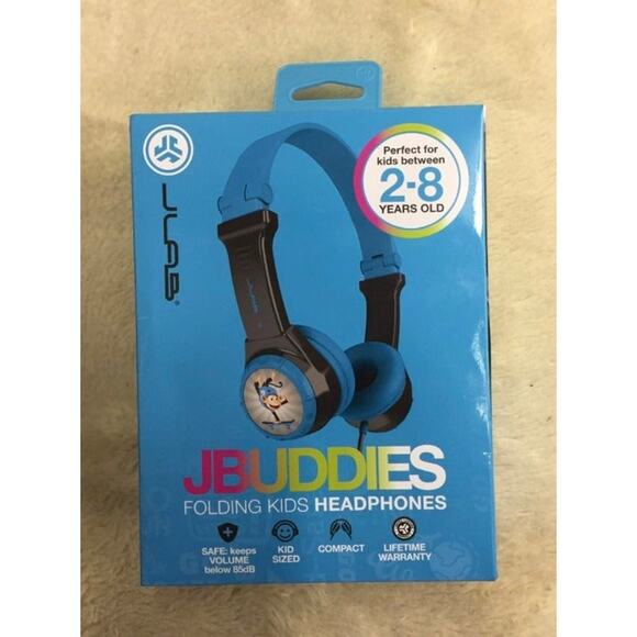 JLab JBuddies Folding Kids Headphones - Picture 1 of 2
